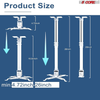 Projector Mount Ceiling Wall Universal Holder Adjustable Low Profile Capacity 40lb