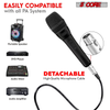 XLR Microphone Dynamic Mic Karaoke Singing Studio Microfono Handheld Mics