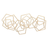 Metal Abstract Lines Hanging Dimensional Sculpture