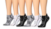 Ronnox Women's 6-Pairs Low Cut Running & Athletic Performance Tab