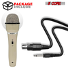 XLR Microphone Dynamic Mic Karaoke Singing Studio Mics Handheld Microfono