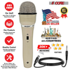 XLR Microphone Dynamic Mic Karaoke Singing Studio Mics Handheld Microfono