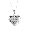 Necklace Missing You Heart Locket  21L