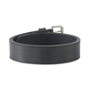 2 Inch Wide Work Belt in Top Grain Leather in Black Color