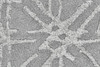 2' X 3' Gray And Silver Wool Abstract Tufted Handmade Area Rug