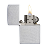 Zippo Chrome Arch Classic Brushed Chrome Finish Genuine Windproof Lighter 
