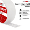Gaffers Tape 2 Inch 30 Yards Professional White Pro Gaff Tape Non Reflective Water Resistant