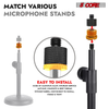 Mic Stand Adapter 5/8 Male to 3/8 Female Screw Thread Conversion Connector