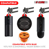 Mic Stand Adapter 5/8 Male to 3/8 Female Screw Thread Conversion Connector