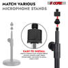 Mic Stand Adapter 5/8 Male to 3/8 Female Screw Thread Conversion Connector