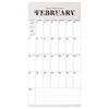2027 Big Grid-Floral Wall Calendar