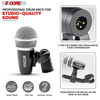 Snare Mic XLR Cardioid Tom Drum Kick Instrument Microphone 