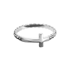 Ring Horizontal Cross Ball Band Size 5
