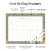 2027 Artisan Legacy Large Desk Pad Monthly Blotter Calendar