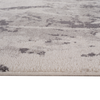 7' X 9' Ivory And Gray Abstract Area Rug