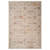 Floral Medallion Runner Rug With Fringe