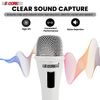 XLR Microphone Dynamic Mic Karaoke Singing Studio Mics Handheld Microfono
