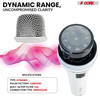 XLR Microphone Dynamic Mic Karaoke Singing Studio Mics Handheld Microfono