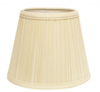 19" Ivory Empire Slanted Broadcloth Lampshade