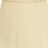 19" Ivory Empire Slanted Broadcloth Lampshade