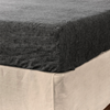 Onyx Linen California King Fitted Sheet
