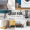 Simple Craft 16pcs Felt Furniture Sliders for Hardwood Floors