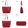 Ximena Vegan Leather Womens Tote Bag with matching Wristlet Wallet