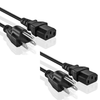AC Power Cord 10Ft 2 Prong US Male to Female Extension Adapter 16AWG/2C 125V 13A
