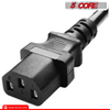 AC Power Cord 10Ft 2 Prong US Male to Female Extension Adapter 16AWG/2C 125V 13A