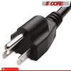 AC Power Cord 10Ft 2 Prong US Male to Female Extension Adapter 16AWG/2C 125V 13A