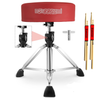 Drum Throne Padded Adjustable Guitar Stool Drummer Seat for Adults & Kids 