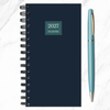 2027 Night Naval Small Weekly Monthly Planner