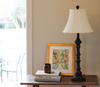 White Monay Shantung Silk Bell Lamp Shade