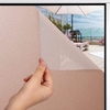 Zulay Home Window Privacy Film - Non Adhesive Opaque Privacy Window Film Glare & UV Protection