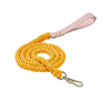 Luxe Royal Leather Rope Leash and Collar Set