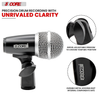 Conga Mic Snare Tom Microphone Drum Kit Condenser XLR Instrument Mics 