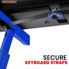 Keyboard Stand Z Style Sturdy Adjustable Electric Piano Riser Holder With Wheels 
