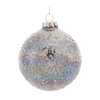Irredescent Glass Ball Ornament 