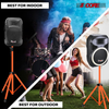 Speaker Stand Tripod Tall Adjustable 72 Inch DJ Pole Mount Studio Monitor Stands 
