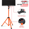 Speaker Stand Tripod Tall Adjustable 72 Inch DJ Pole Mount Studio Monitor Stands 