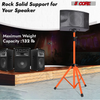 Speaker Stand Tripod Tall Adjustable 72 Inch DJ Pole Mount Studio Monitor Stands 