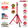 Speaker Stand Tripod Tall Adjustable 72 Inch DJ Pole Mount Studio Monitor Stands 