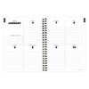 2027 Mahogany Medium Weekly Monthly Planner