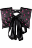Lavish Witches Satin Open Cup Waist Cincher