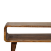 Wood Open Shelving TV Stand