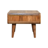 Wood Open Shelving TV Stand