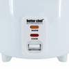 Better Chef 3 Cup - 6 Cups Cooked - Rice Cooker with Measuring Cup and Rice Paddle