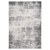 8' X 10' Cream And Gray Abstract Area Rug