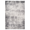 8' X 10' Cream And Gray Abstract Area Rug