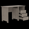 Light Wood Computer Desk With Three Drawers